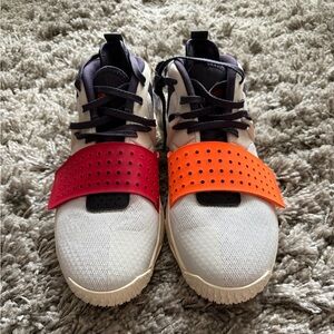 Adidas Damian Lillard 8 Extply Red and Orange Men's Basketball Shoes - Size 12